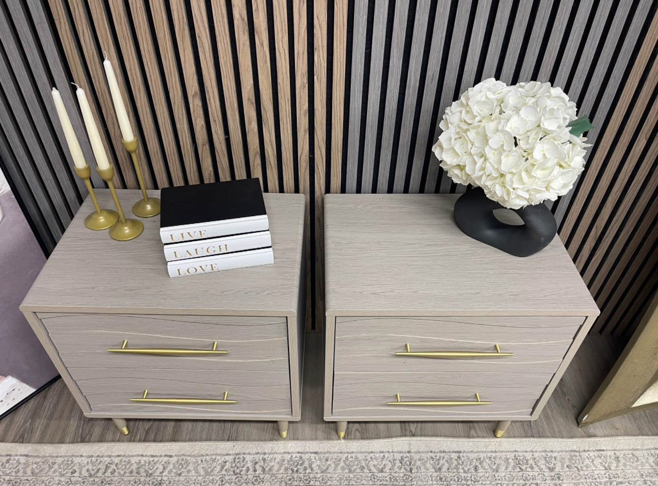 Bedside Tables x2