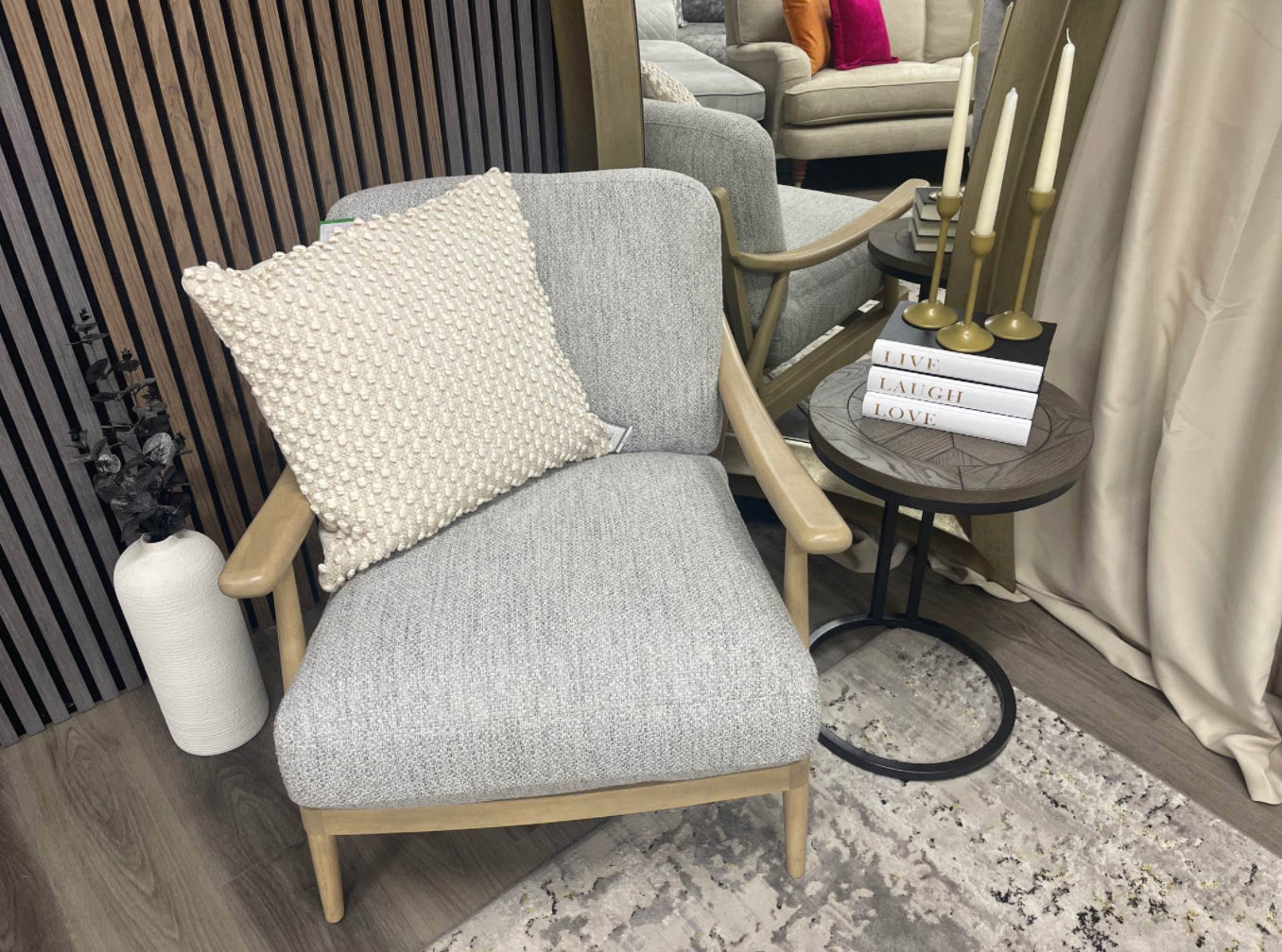 Next Dove Grey Accent Chair