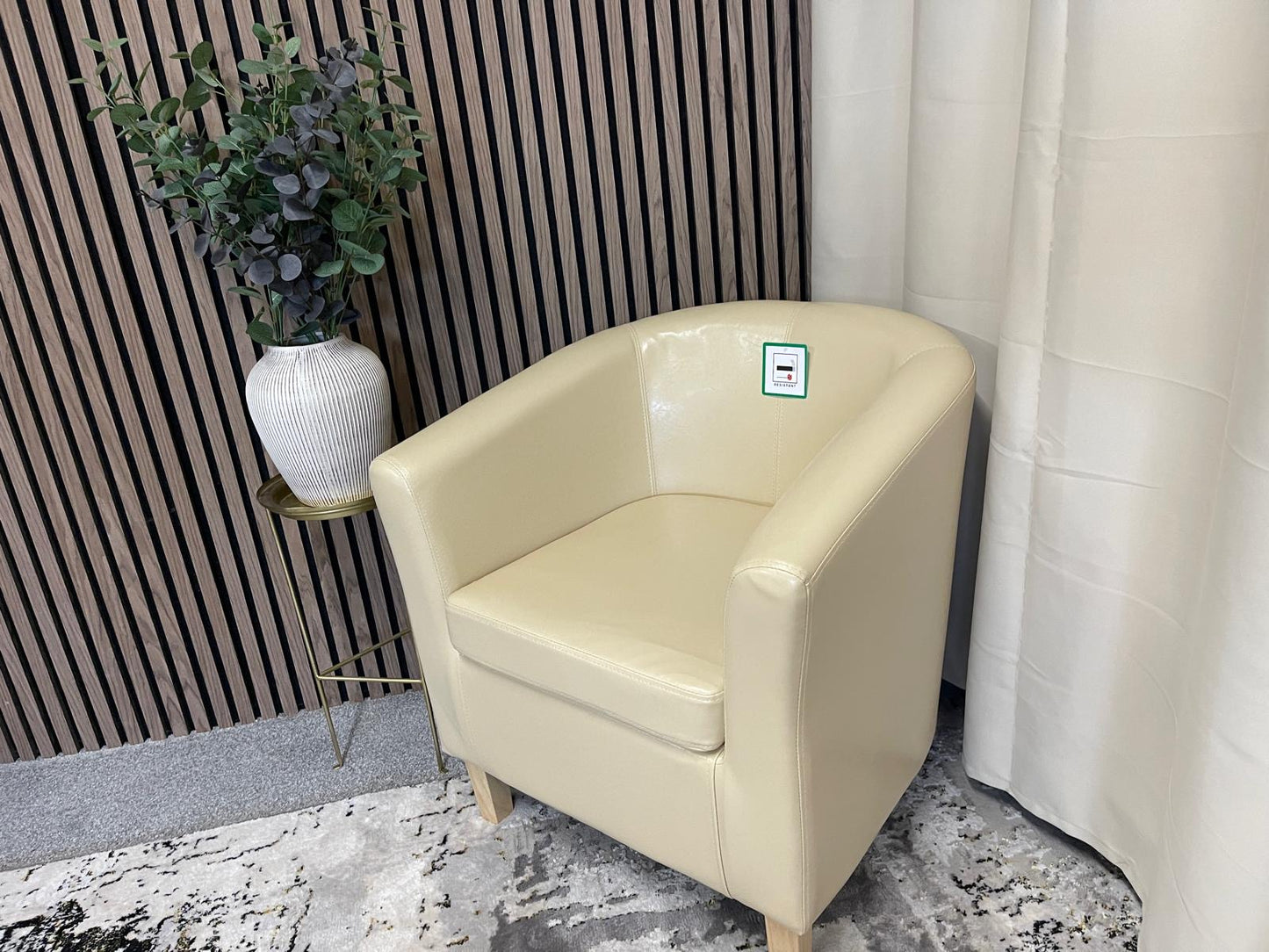 Leather Tub Chair