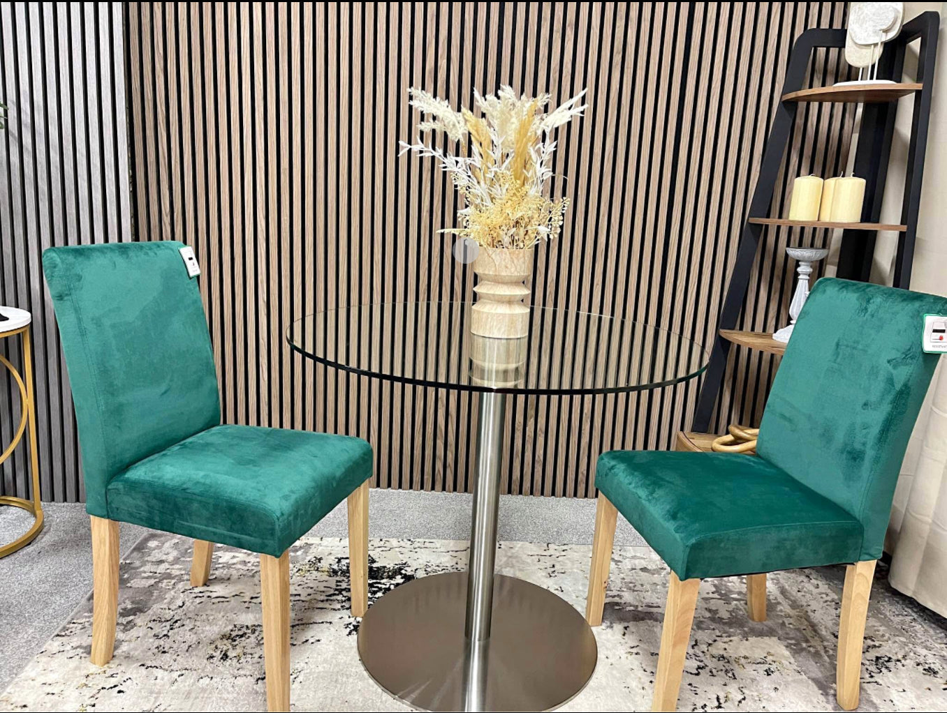 Dining Table And 2 Chairs