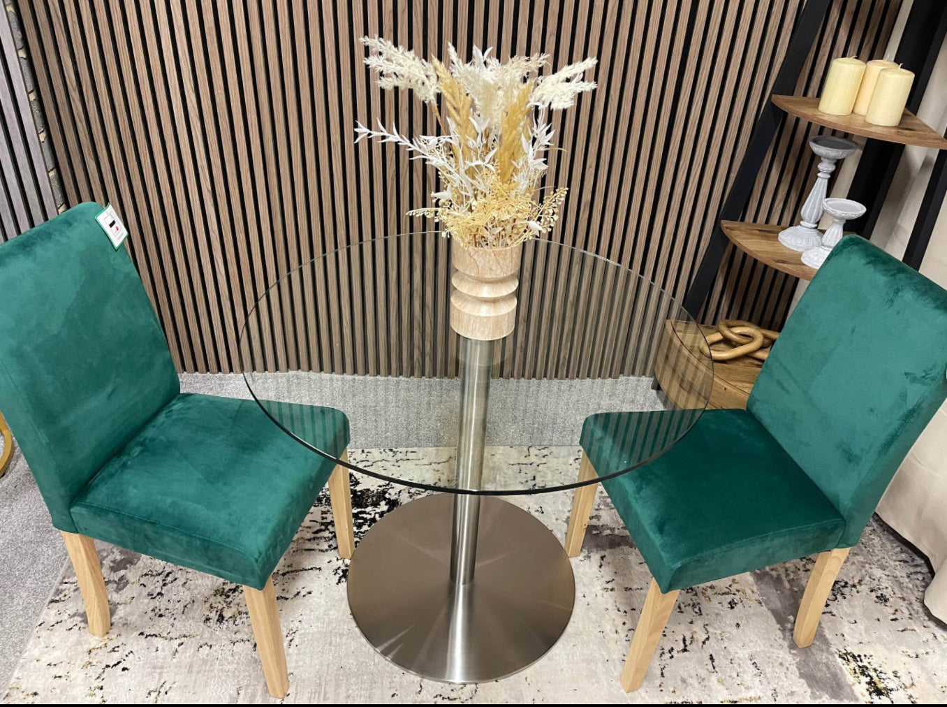 Dining Table And 2 Chairs