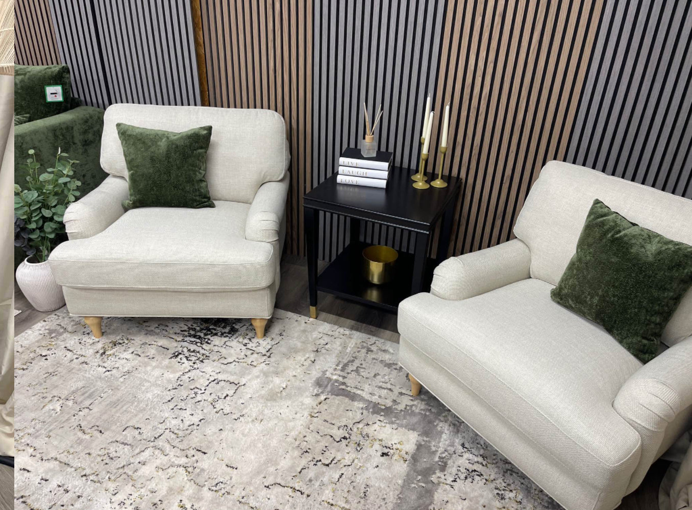 Dusk Hampshire Armchairs x2