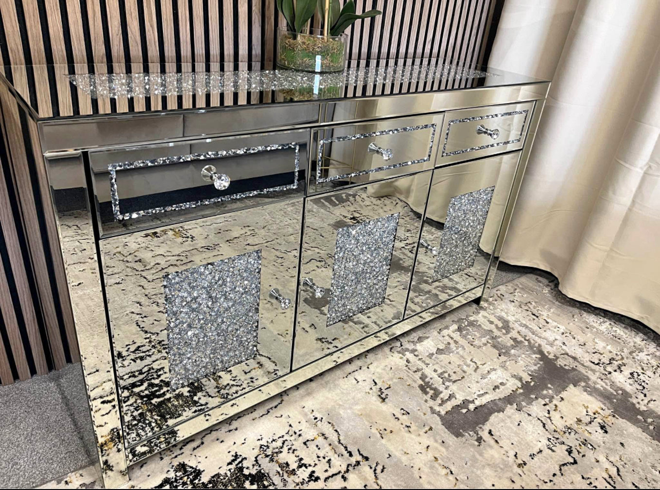 Mirrored Sideboard