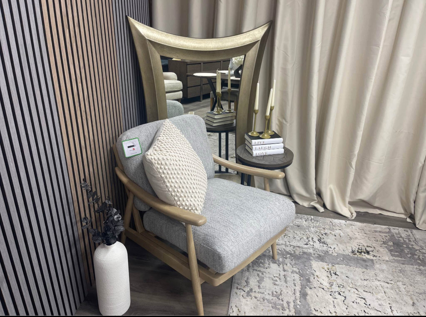 Next Dove Grey Accent Chair