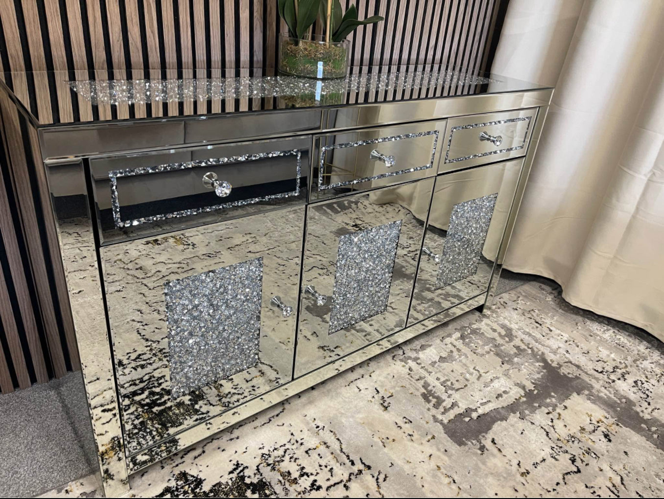 Mirrored Sideboard