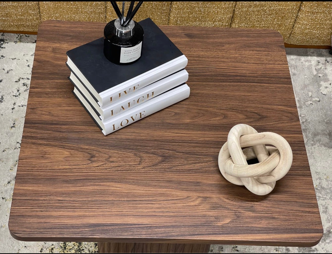 Walnut Square Coffee Table
