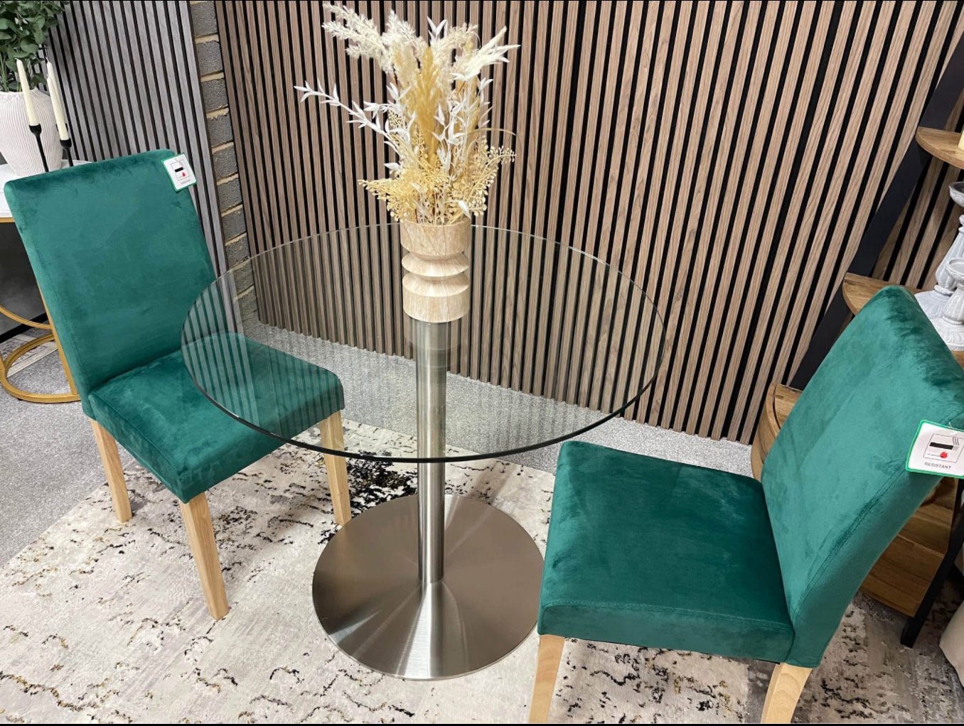 Dining Table And 2 Chairs