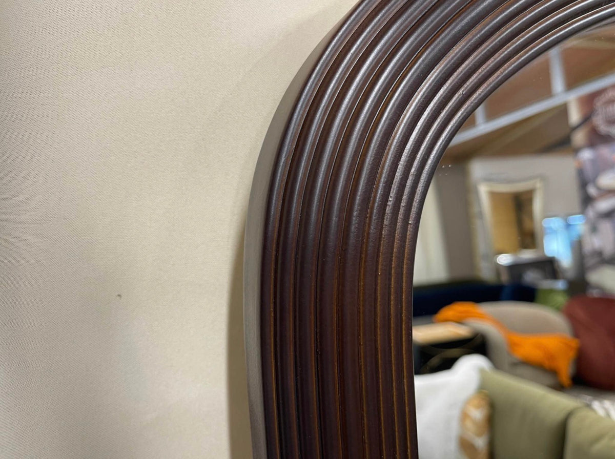 Ciara Ribbed Arch Wall Mirror