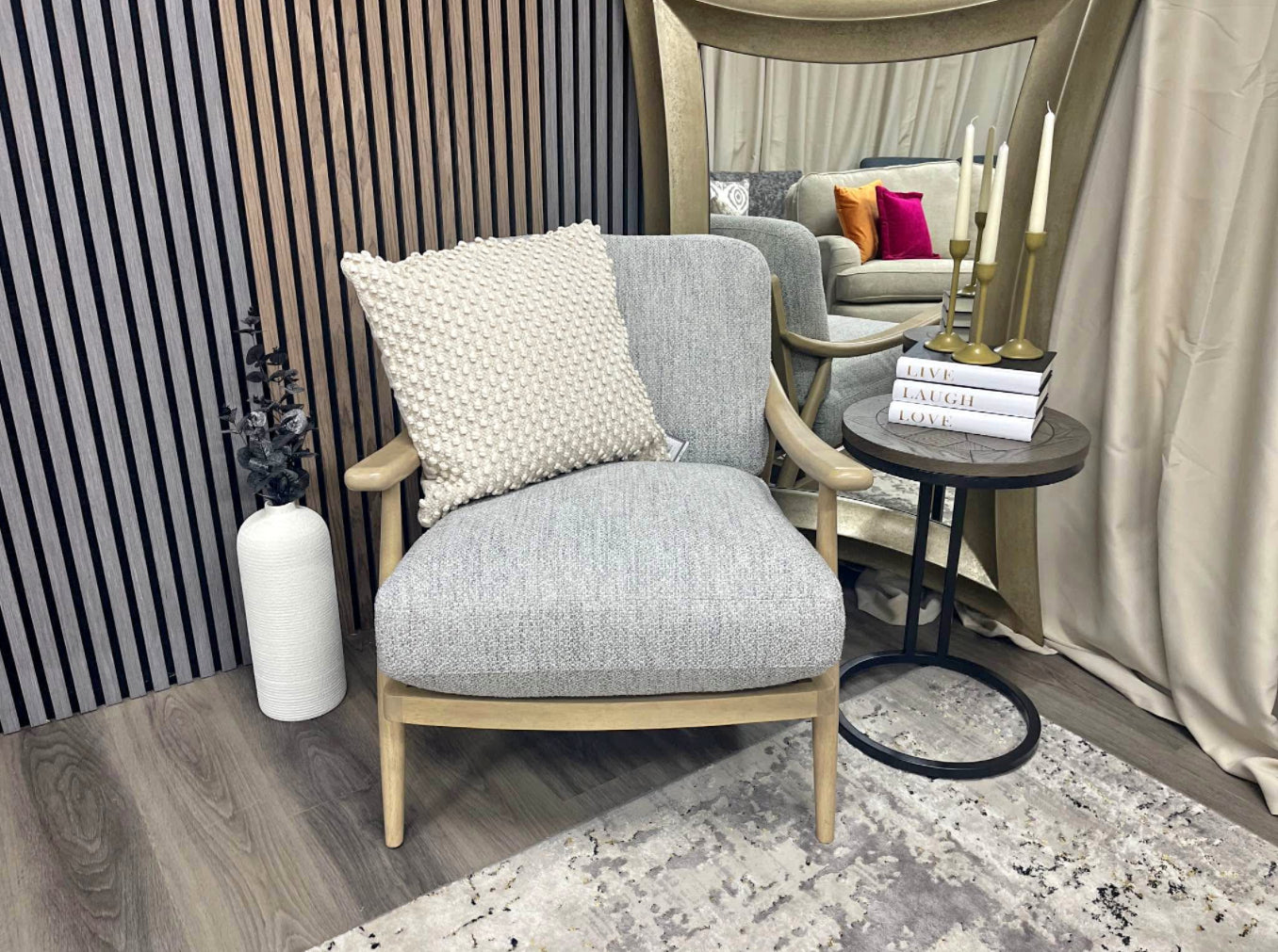 Next Dove Grey Accent Chair