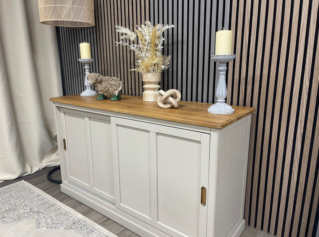 Oak Furniture Land Large Sideboard