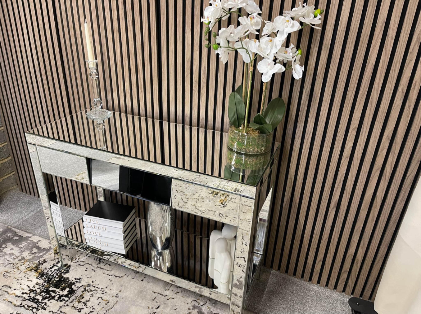 Mirrored Dressing Table
