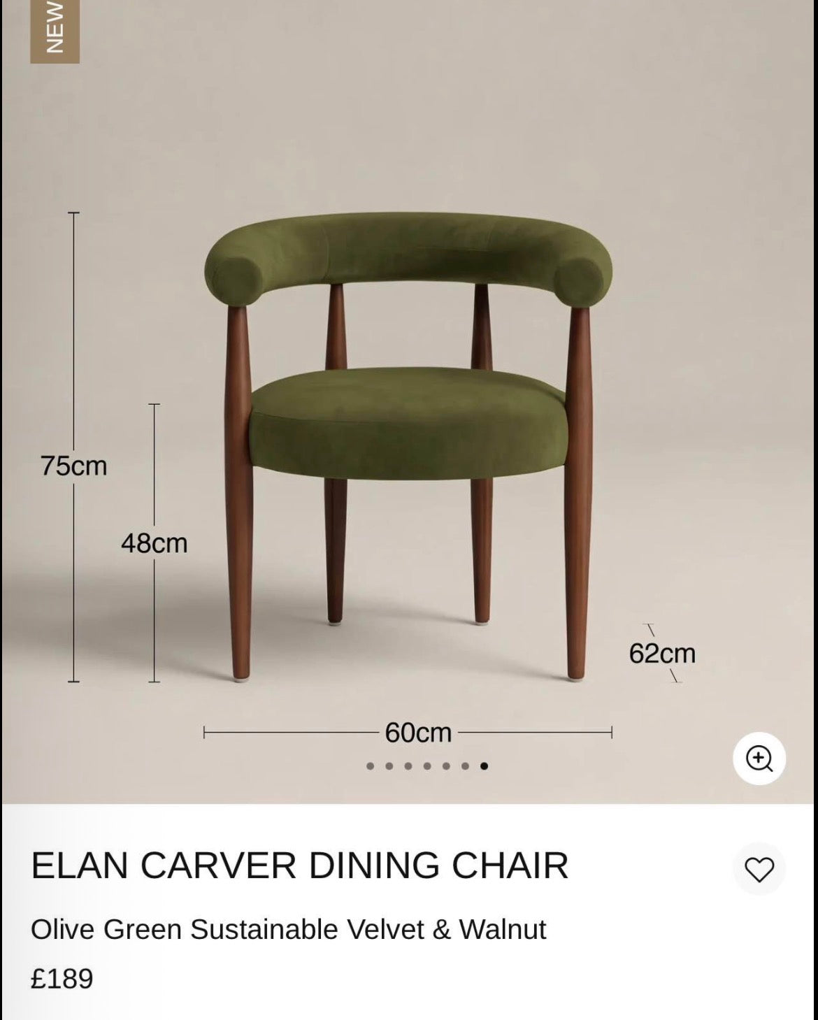 Elan Carver Dining Chairs x6