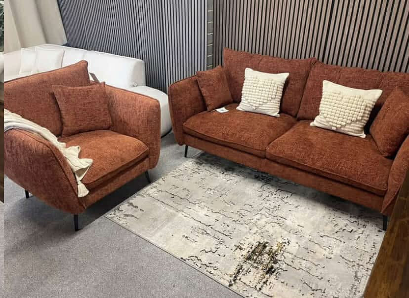 Sofa 3 seater and Armchair