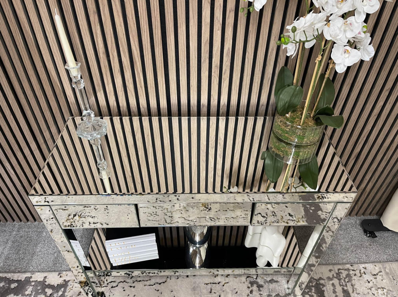 Mirrored Dressing Table