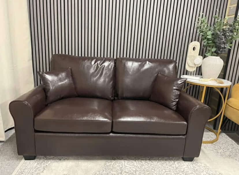 Brown Leather Sofa Bed