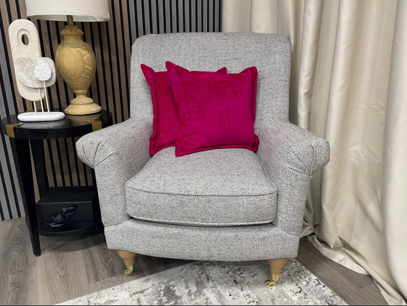 Next Ashford Grey Armchair