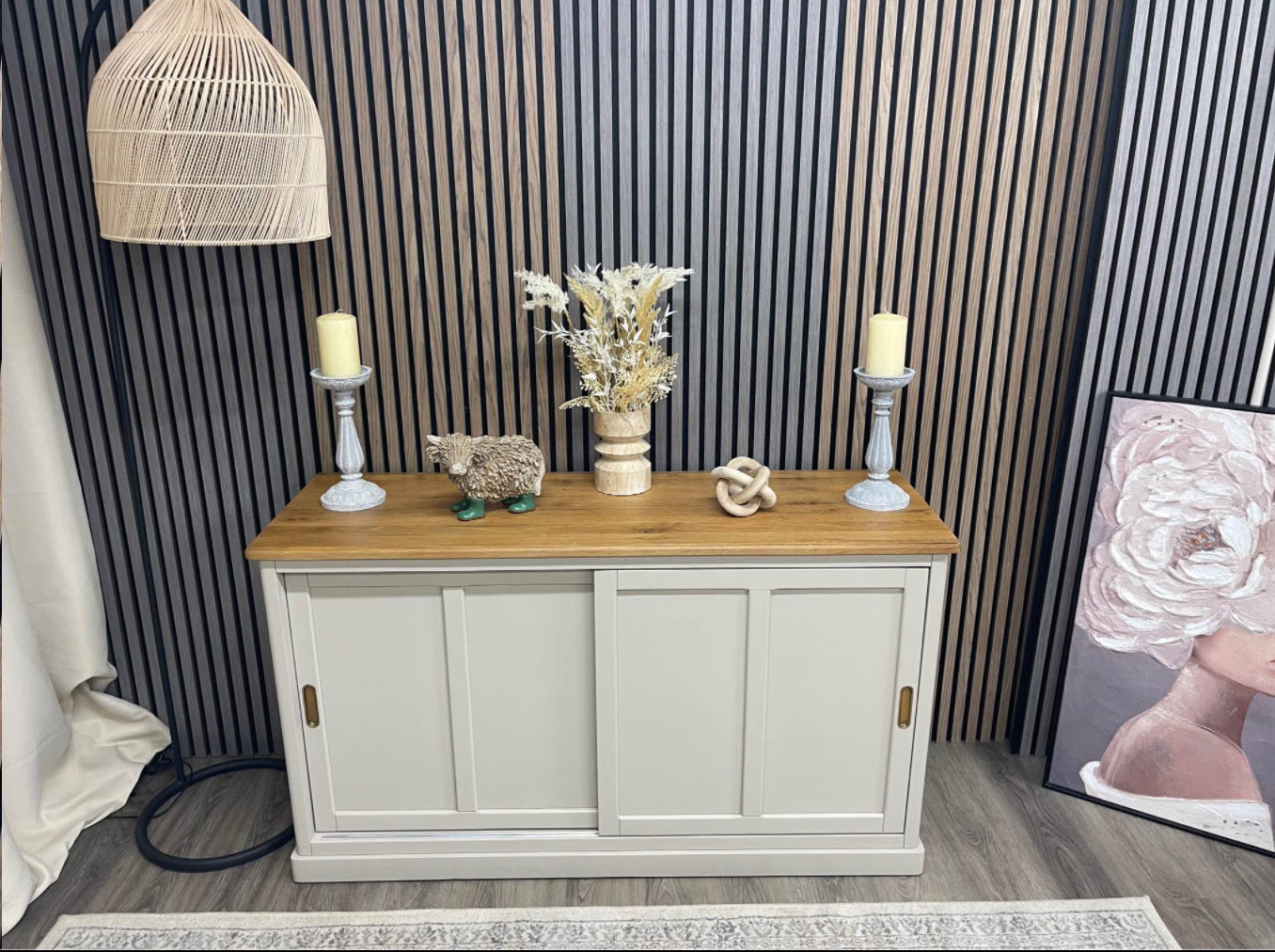 Oak Furniture Land Large Sideboard