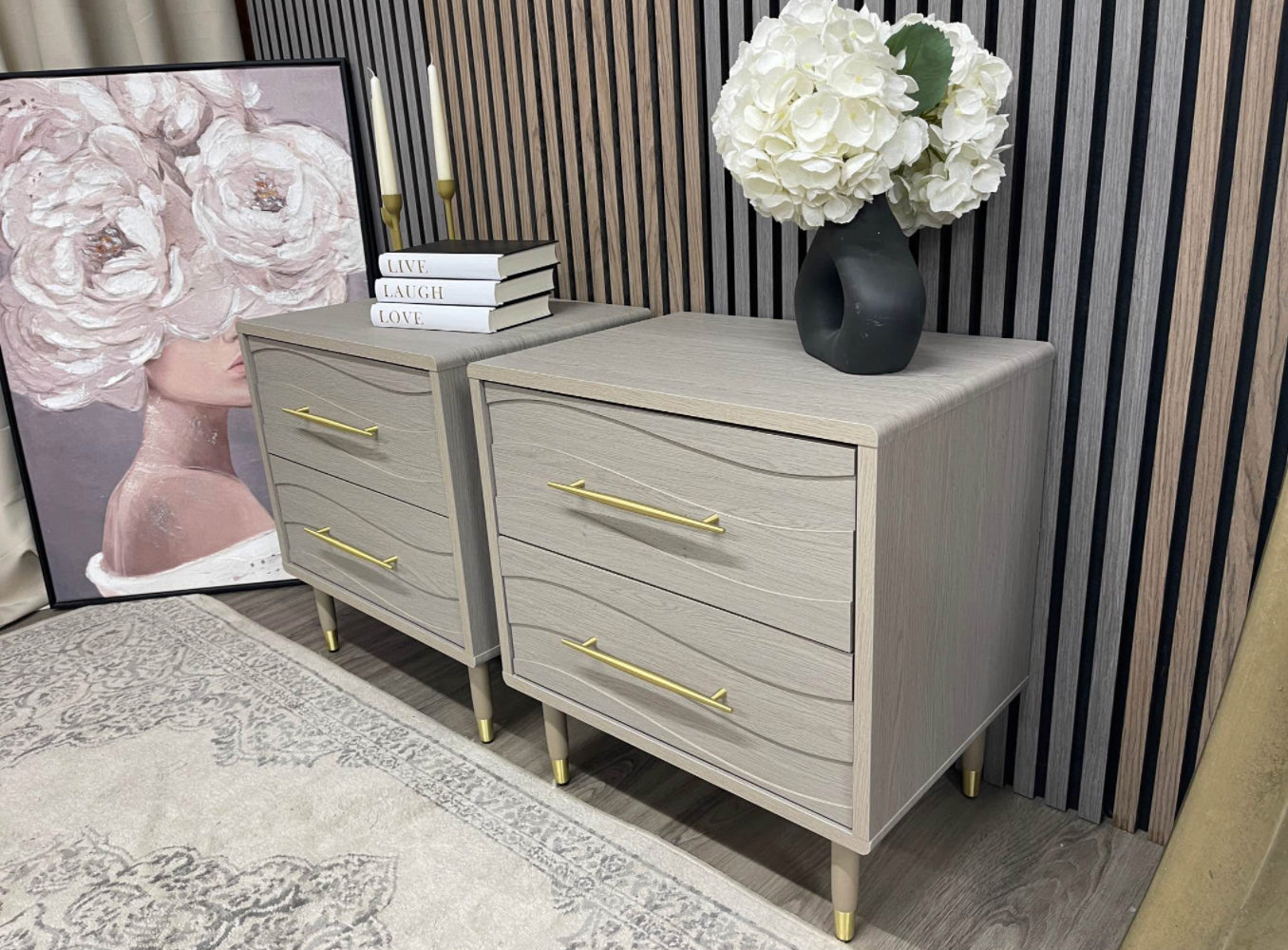 Bedside Tables x2