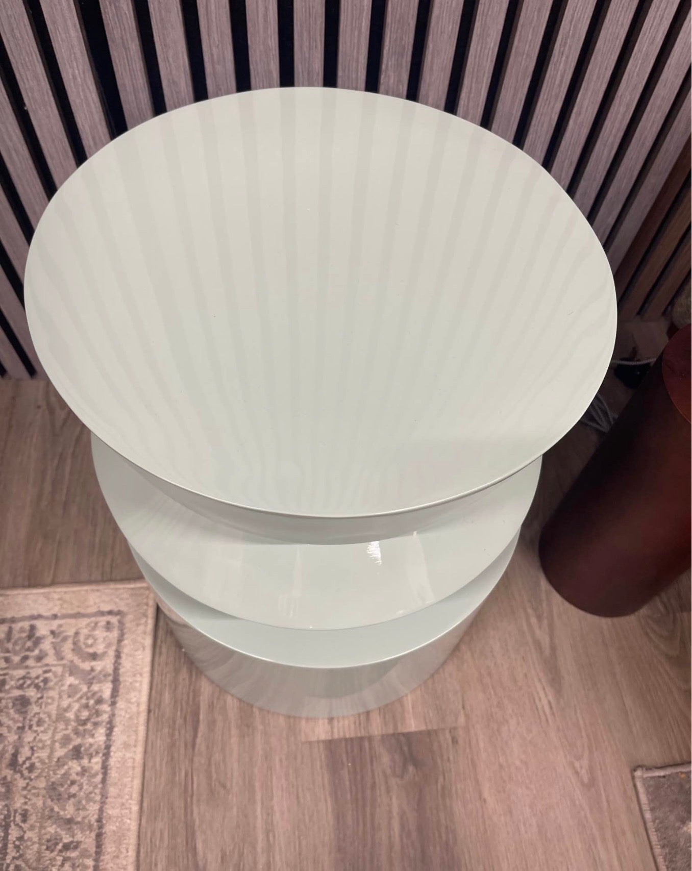 Gloss Sky Blue Side Table