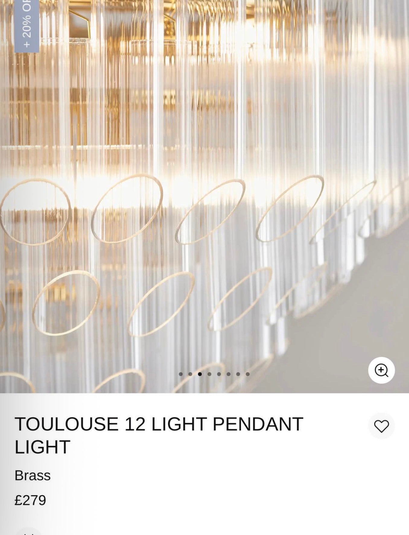 Toulouse 12 Light Pendant Light