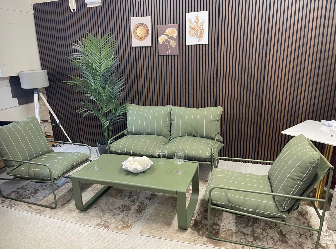 Olive Green Garden Set