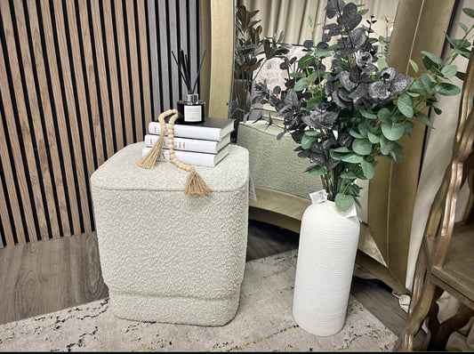 Boucle Pouffe/Footstool