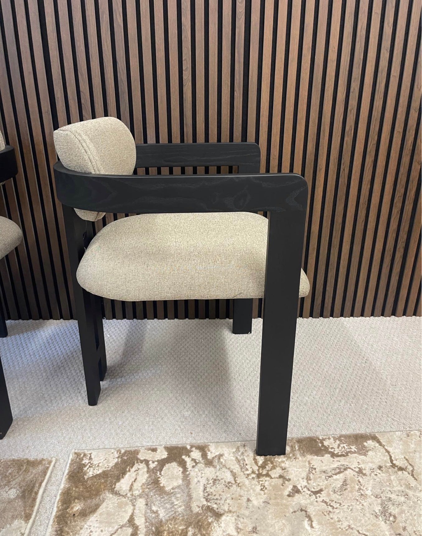 Hallie Carver Dining Chairs x2