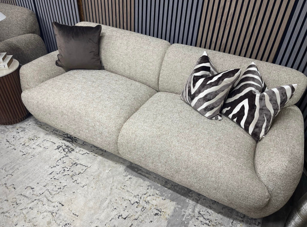 Cloud Latte Boucle 3 Seater Sofa
