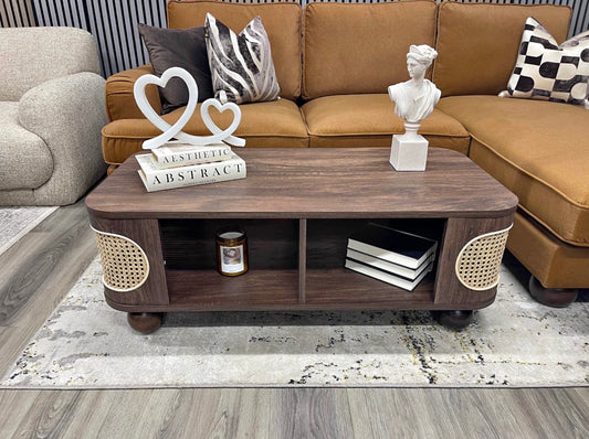 Rectangle Wooden Storage Coffee Table