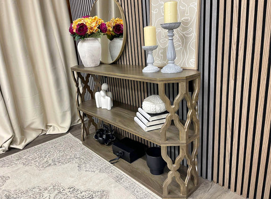 Laura Ashley Solid Mango Wood Console Table