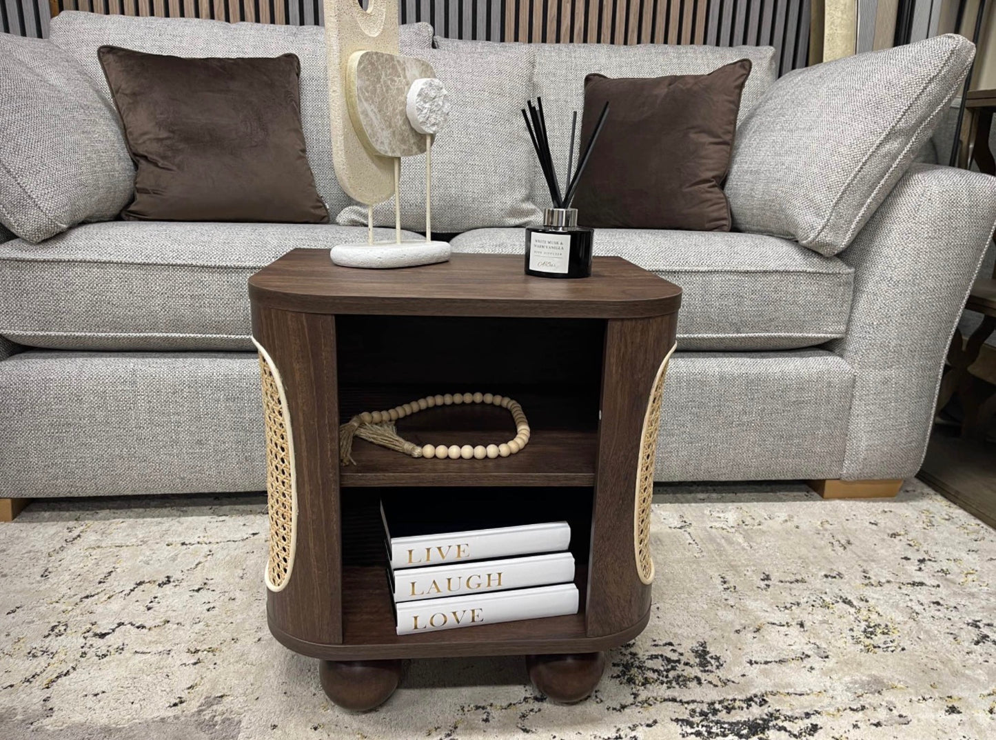 Una Wooden Side Table