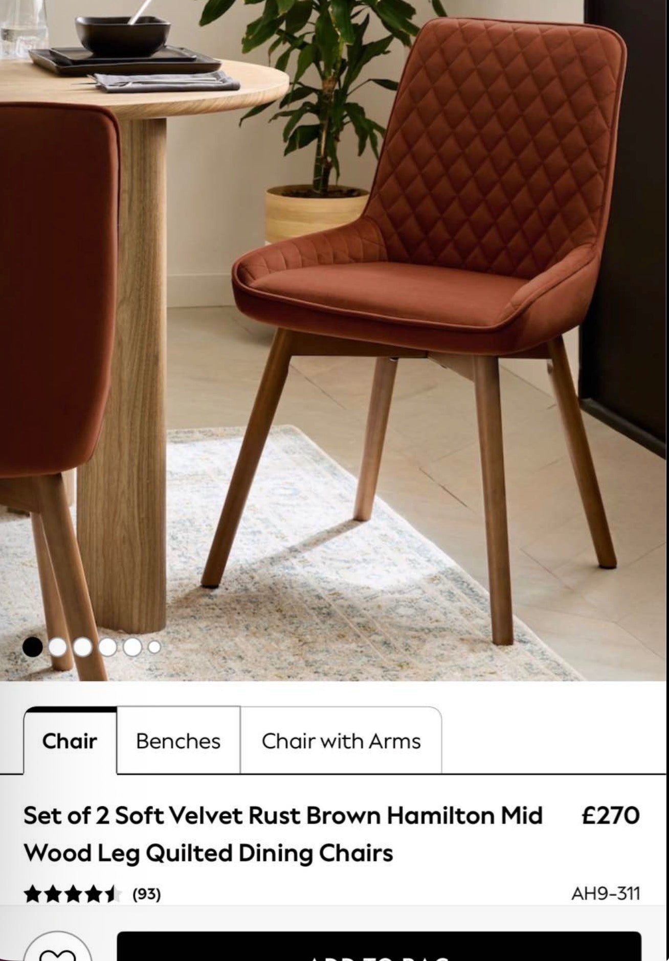 Round Ceramic Dining Table And 4 Dining Chairs