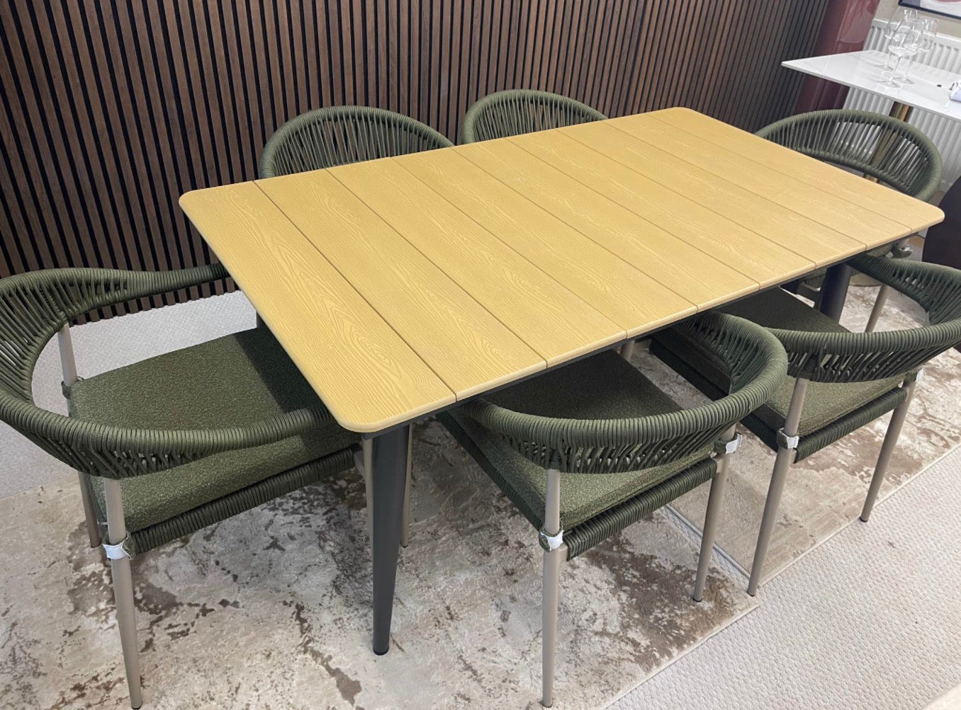 6 Seat Garden Dining Set