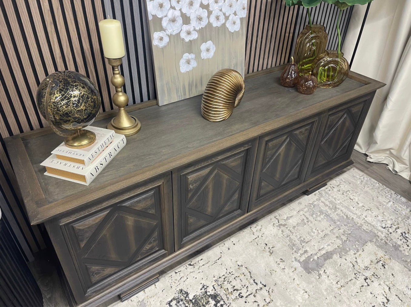 Dark Walnut Large Sideboard
