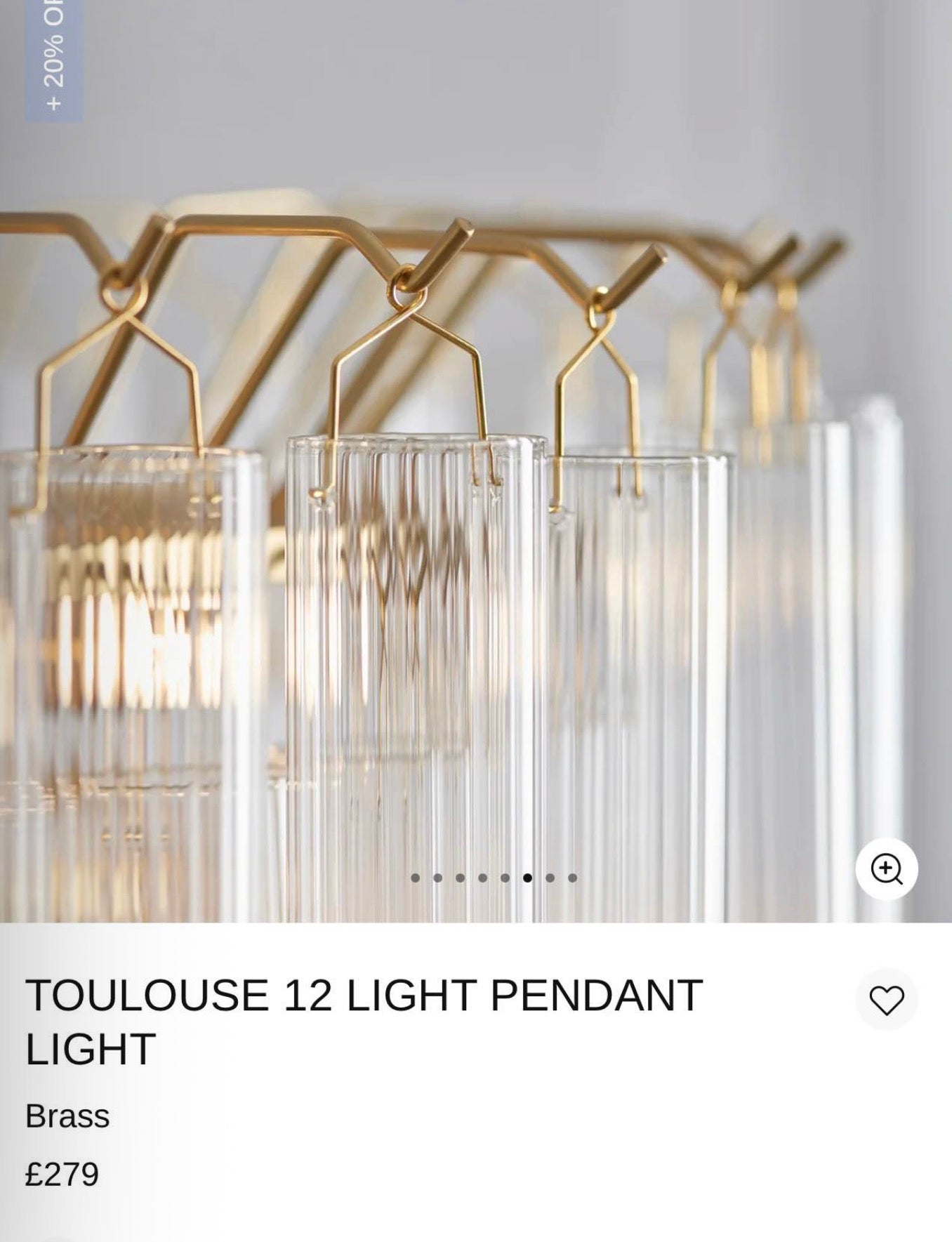 Toulouse 12 Light Pendant Light