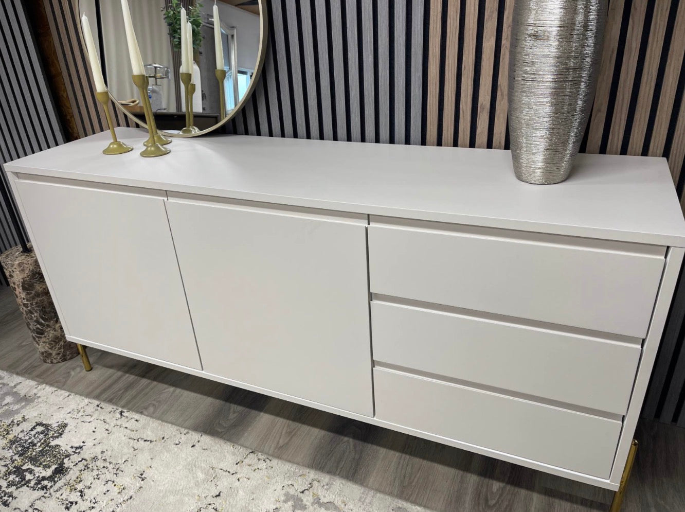 Large White Sideboard