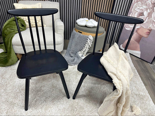 Next Dining Wooden Chairs x2
