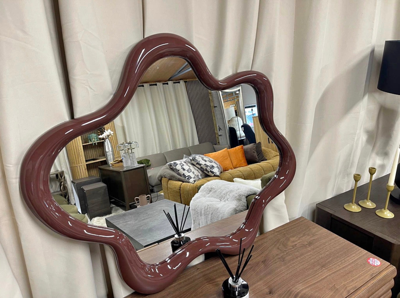 Wavy Wall Mirror