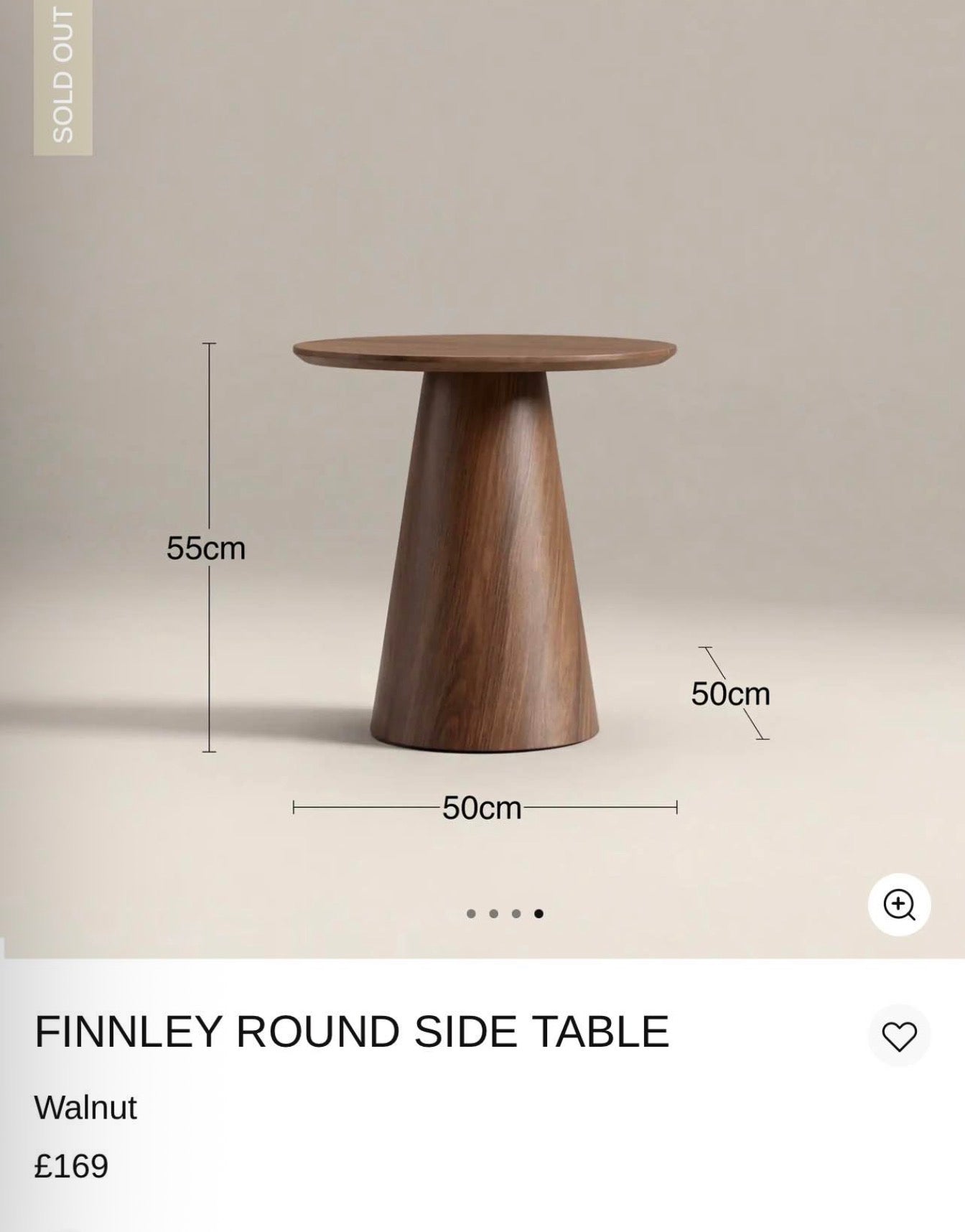 Round Side Table