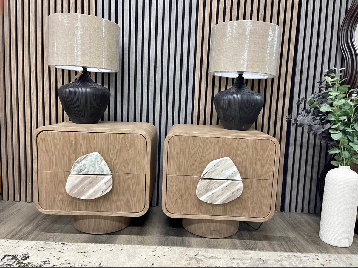Aria Set Of 2 Bedside Tables