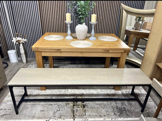 Oak Furniture Land Extendable Dining Table