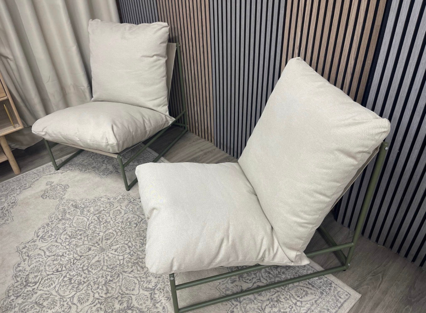 Enzo Set Of 2 Bistro Garden Lounge Chairs