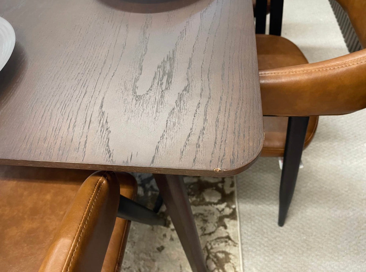 Rectangle Wooden Extendable Dining Table