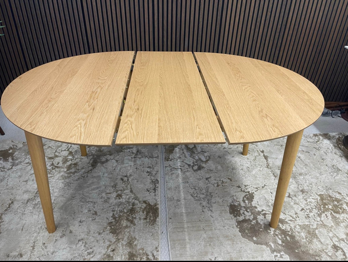 Montreux Round Wooden Extendable Dining Table