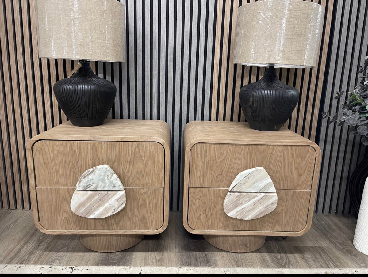 Aria Set Of 2 Bedside Tables