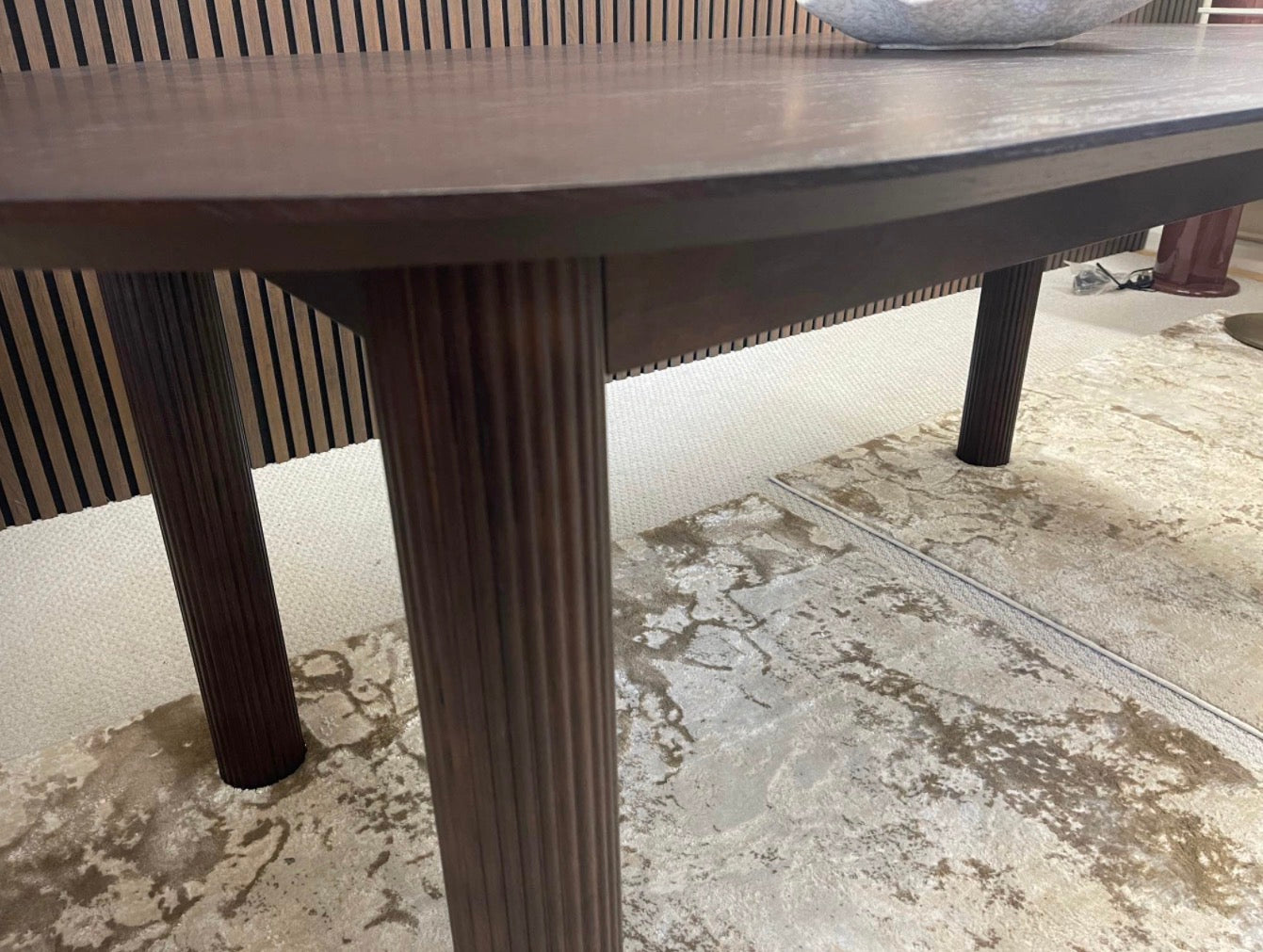 Skylar Oval Extendable Wooden Dining Table