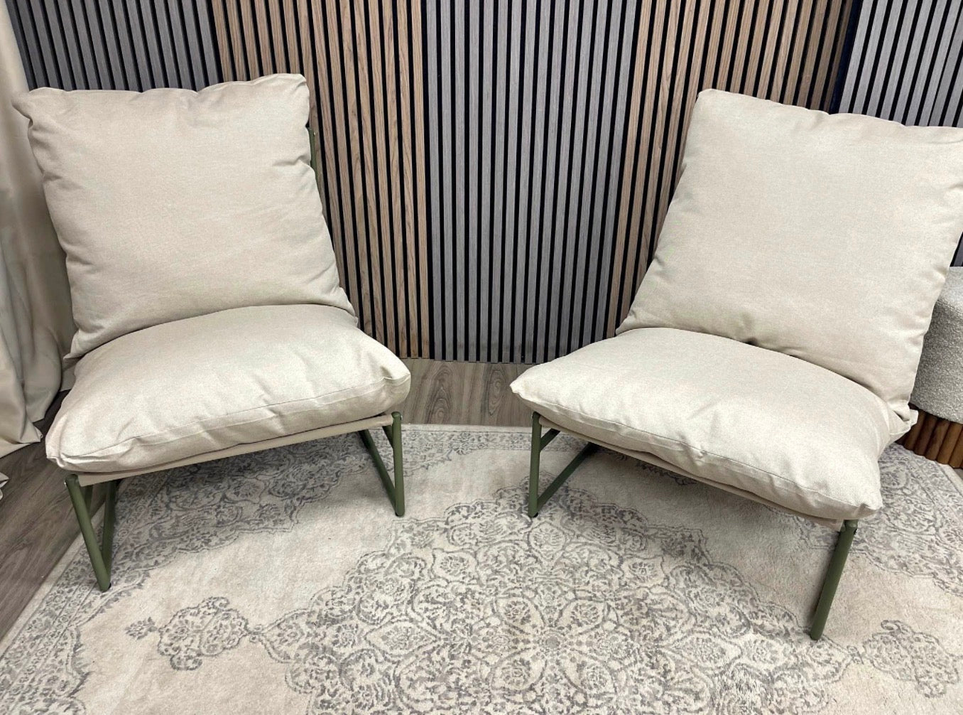 Enzo Set Of 2 Bistro Garden Lounge Chairs