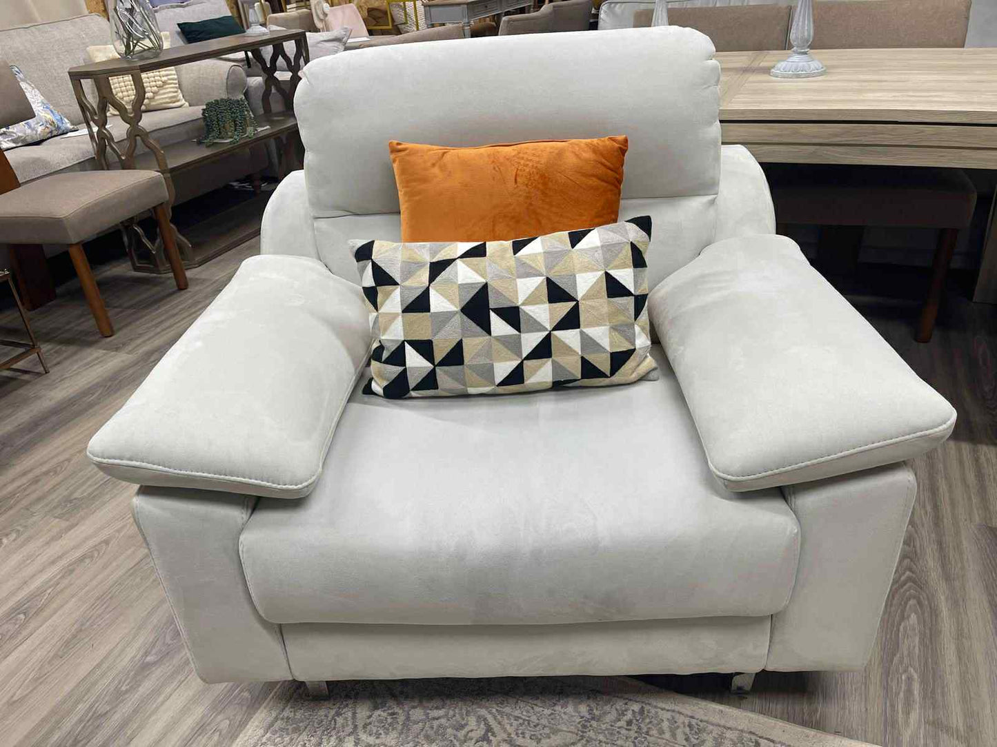 Dfs Sofa Set(Sofa, 2 Armchairs And Footstool)