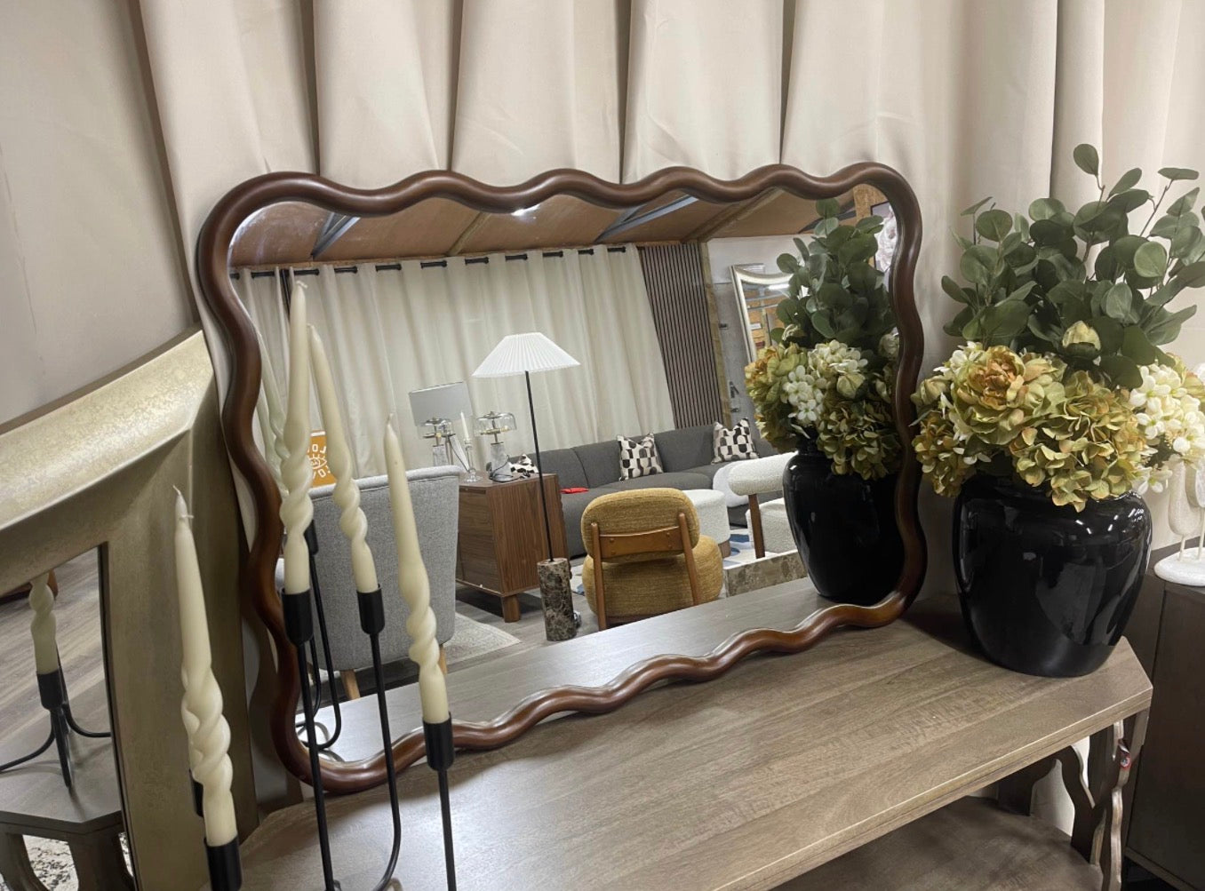 Wavy Wall Mirror