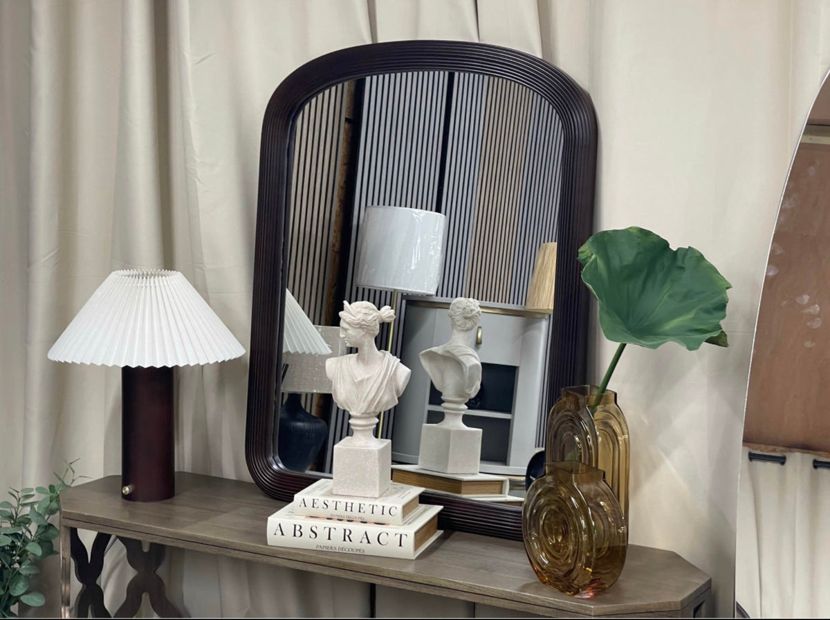 Ciara Ribbed Arch Wall Mirror